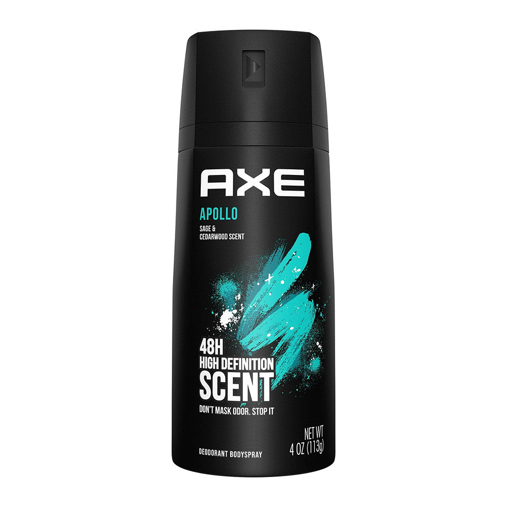 Axe Deodorant Body Spray, Apollo, 4 Oz